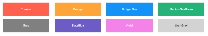 html renkler